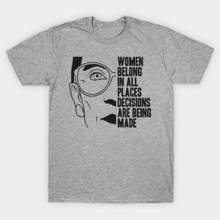 notorious rbg - rbg - ruth bader ginsburg - feminist - womens rights - notorious rbg - feminism - notorious - equal rights - social justice - ruth T-Shirt